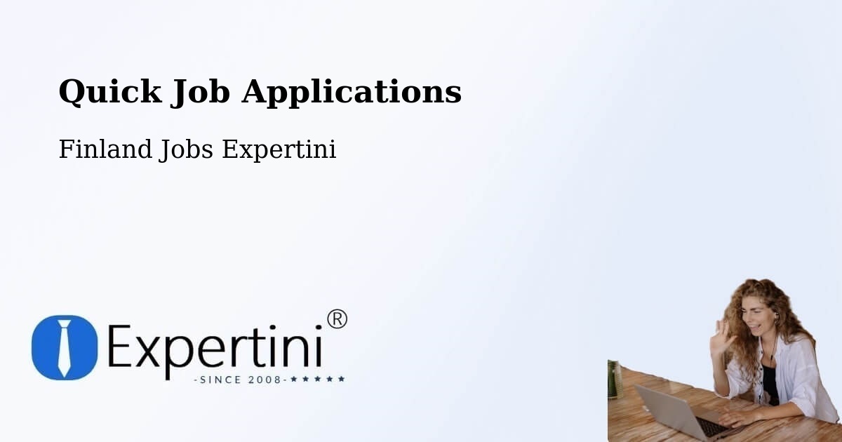 Quick Apply Feature – Sauvo - Finland Jobs Expertini