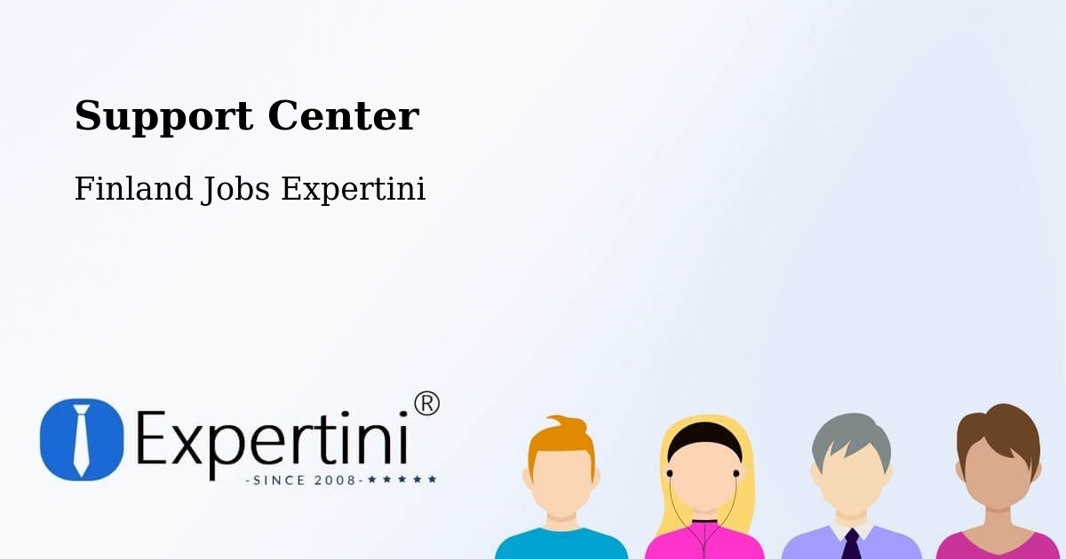 Support Services – Sauvo - Finland Jobs Expertini