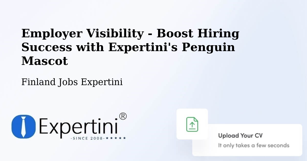 CV and Resume Visibility Optimization – Sauvo - Finland Jobs Expertini